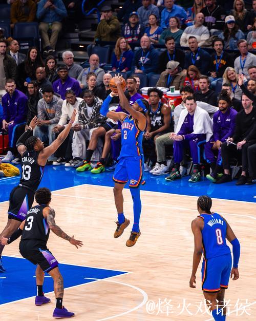 雷霆轻取爵士 取得15连胜